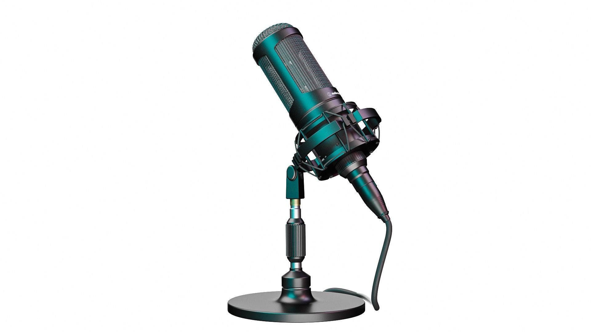 Audio-technica AT2050 condenser microphone recording microphone 3D model_28