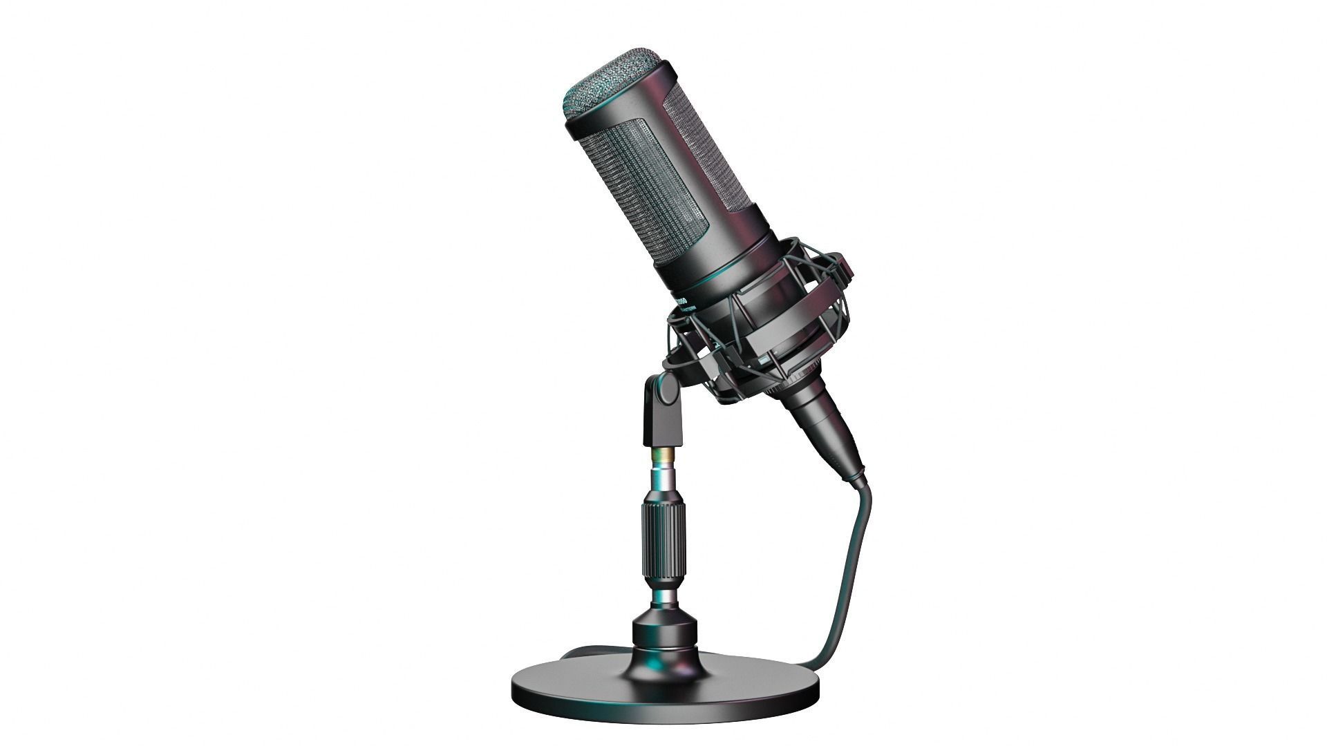 Audio-technica AT2050 condenser microphone recording microphone 3D model_26