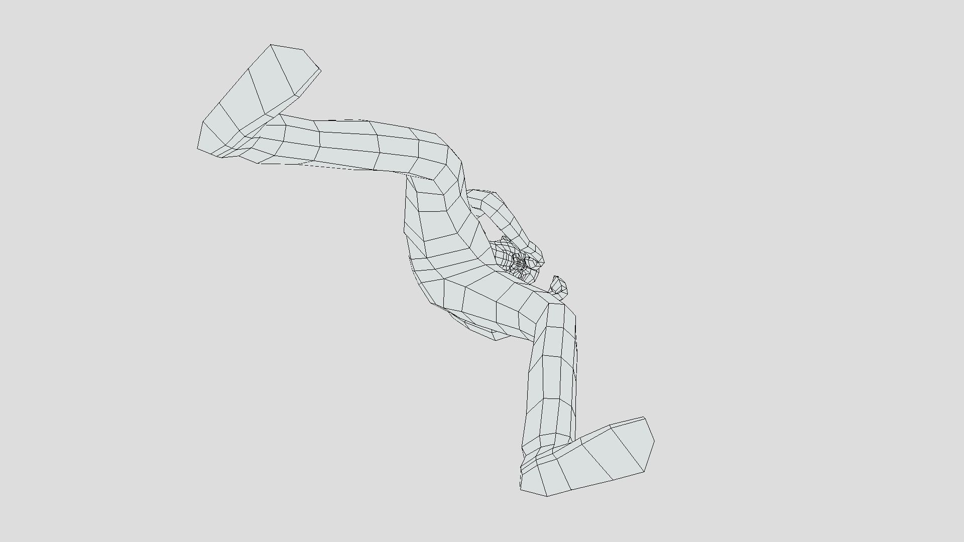 Low Poly Boxing Kid Low-poly 3D model_18