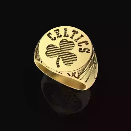Boston Celtics Championship Ring NBA Championship Ubuntu 3D print model