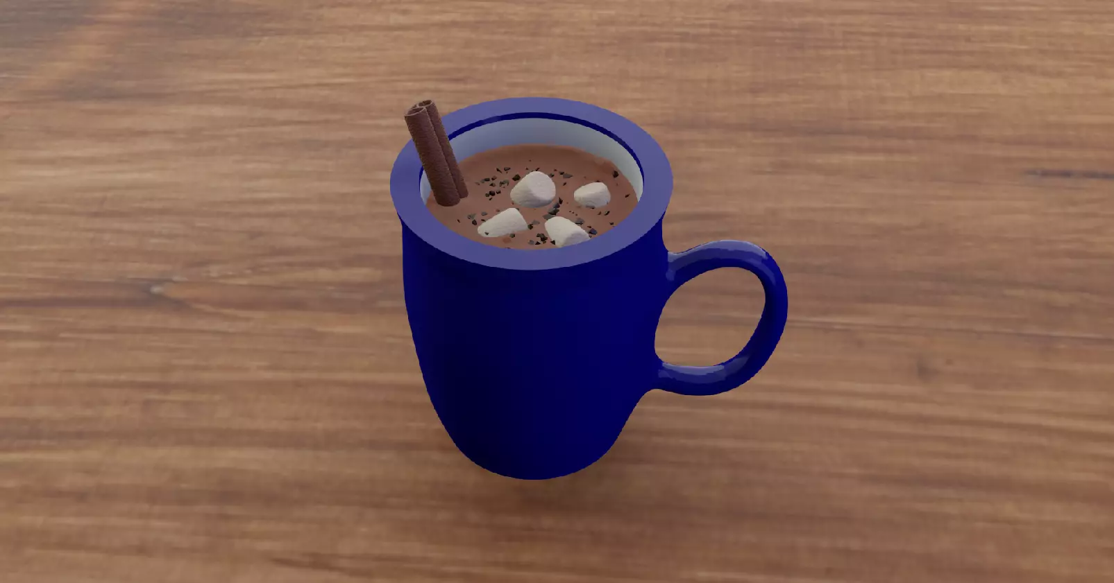 Hot Cocoa 3D model_0