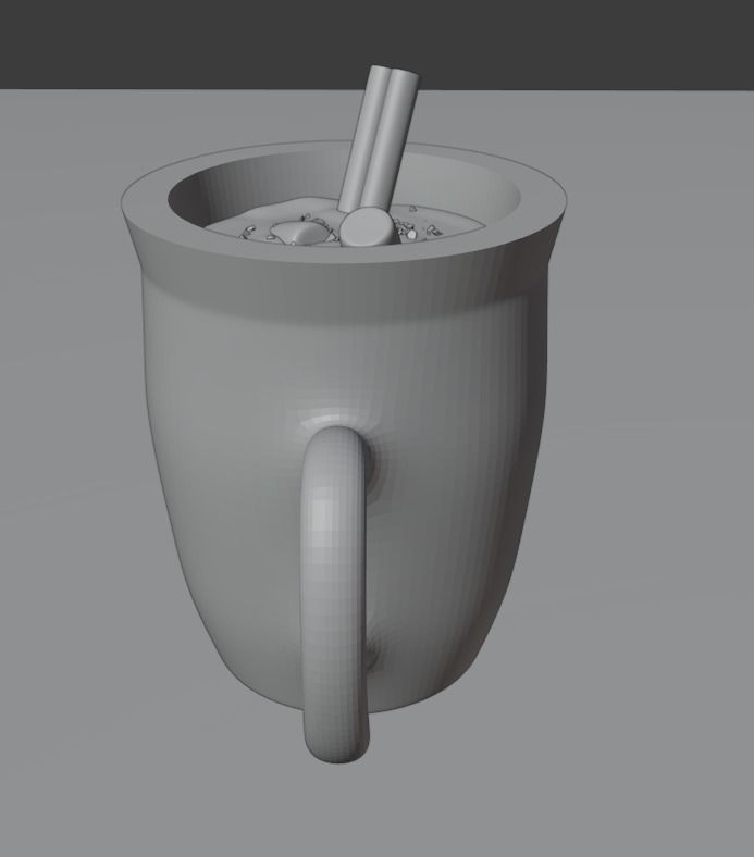 Hot Cocoa 3D model_10
