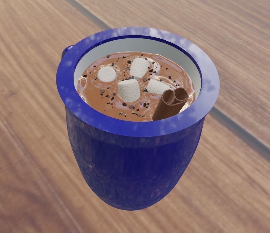 Hot Cocoa 3D model_3