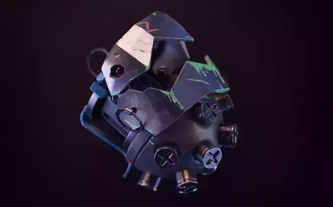 Arcane Bomb 3D model