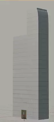 3D Skyscraper tall building