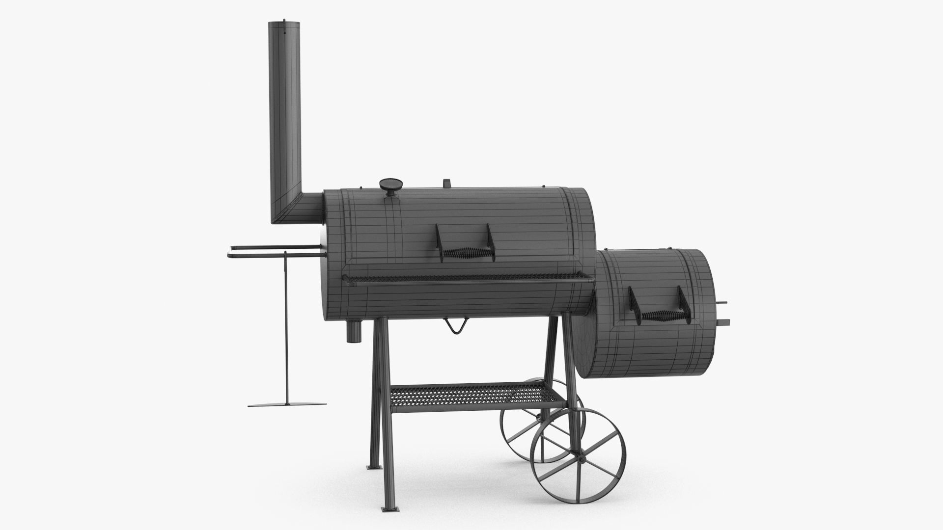 BBQ Grill  v1 Low-poly 3D model_18