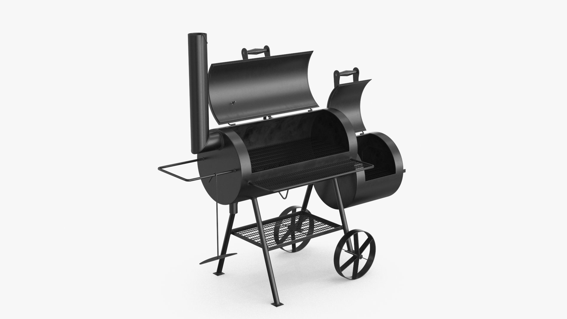 BBQ Grill  v1 Low-poly 3D model_12