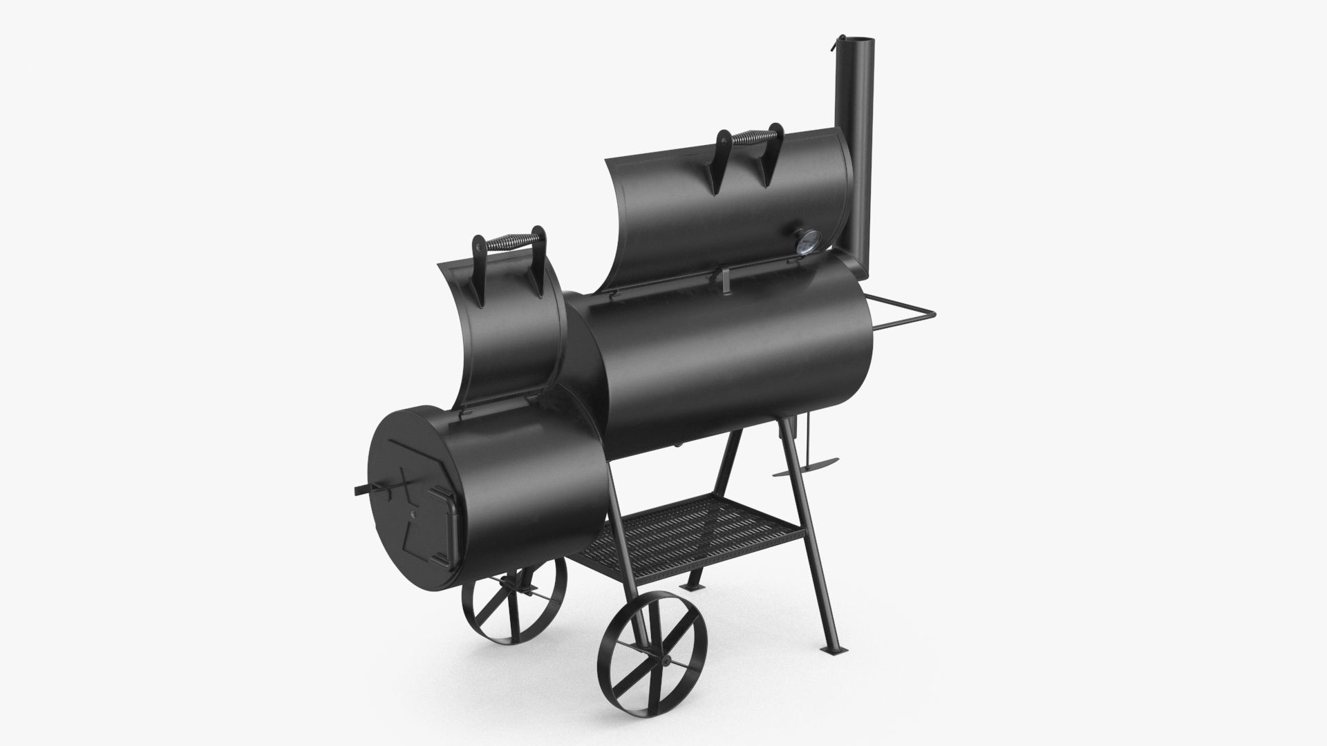 BBQ Grill  v1 Low-poly 3D model_8