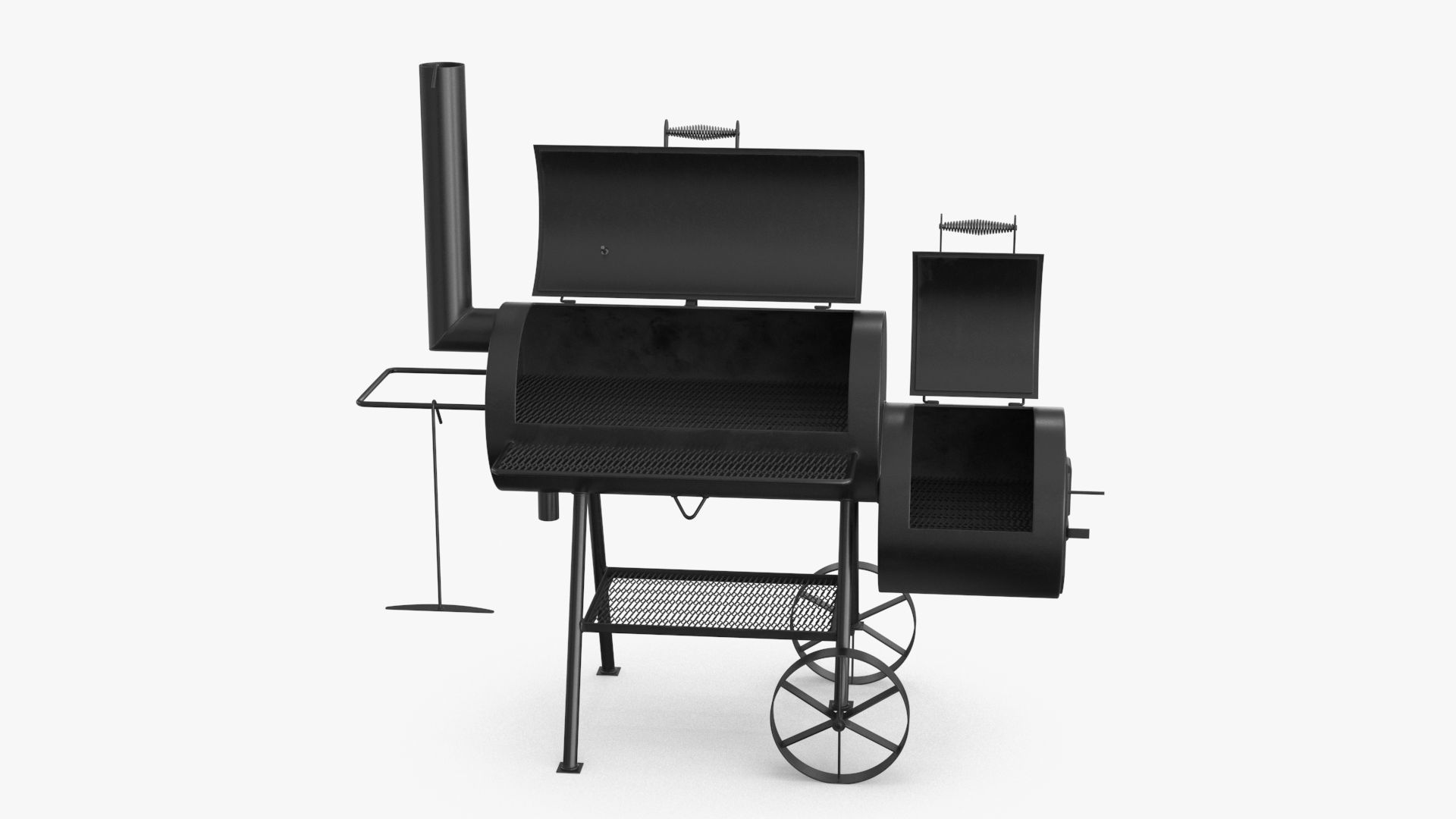 BBQ Grill  v1 Low-poly 3D model_0