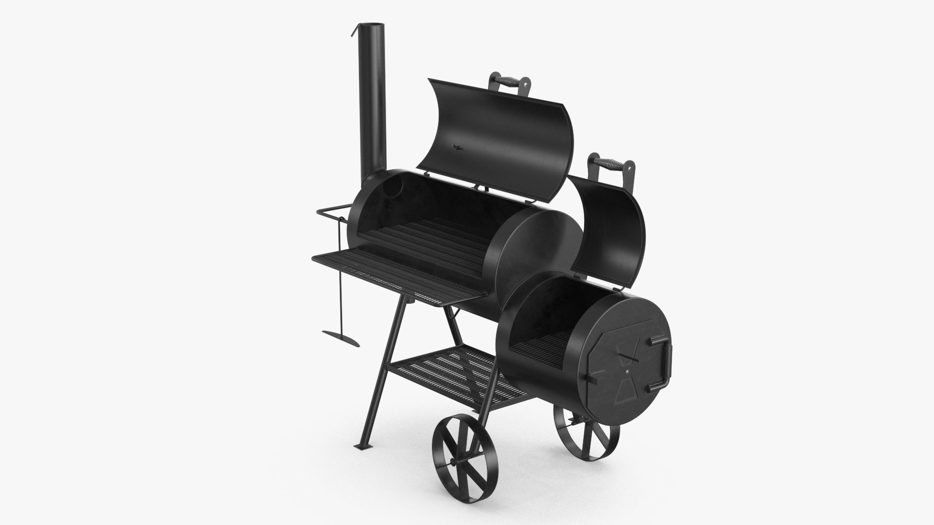 BBQ Grill  v1 Low-poly 3D model_6
