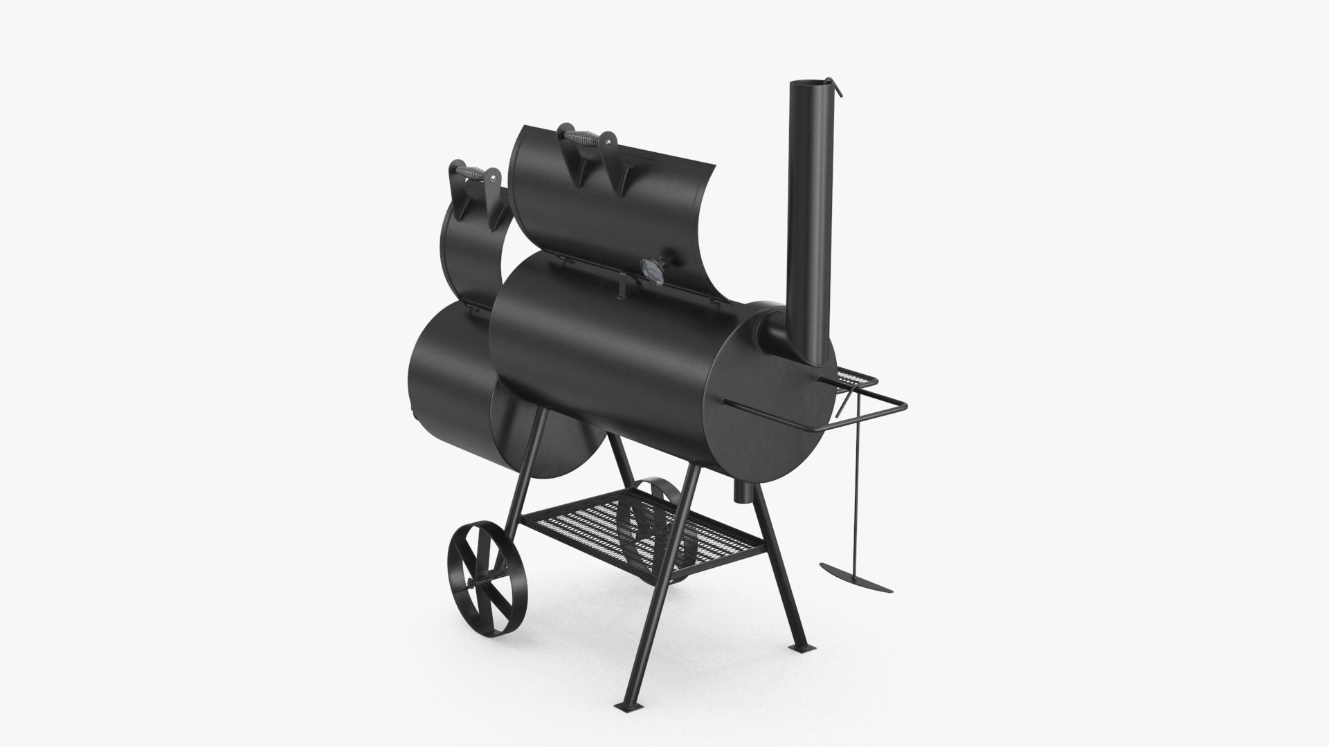 BBQ Grill  v1 Low-poly 3D model_10