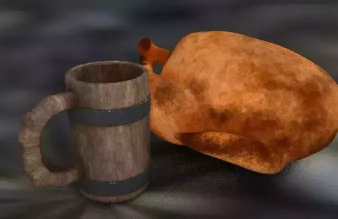 Turkey and mug