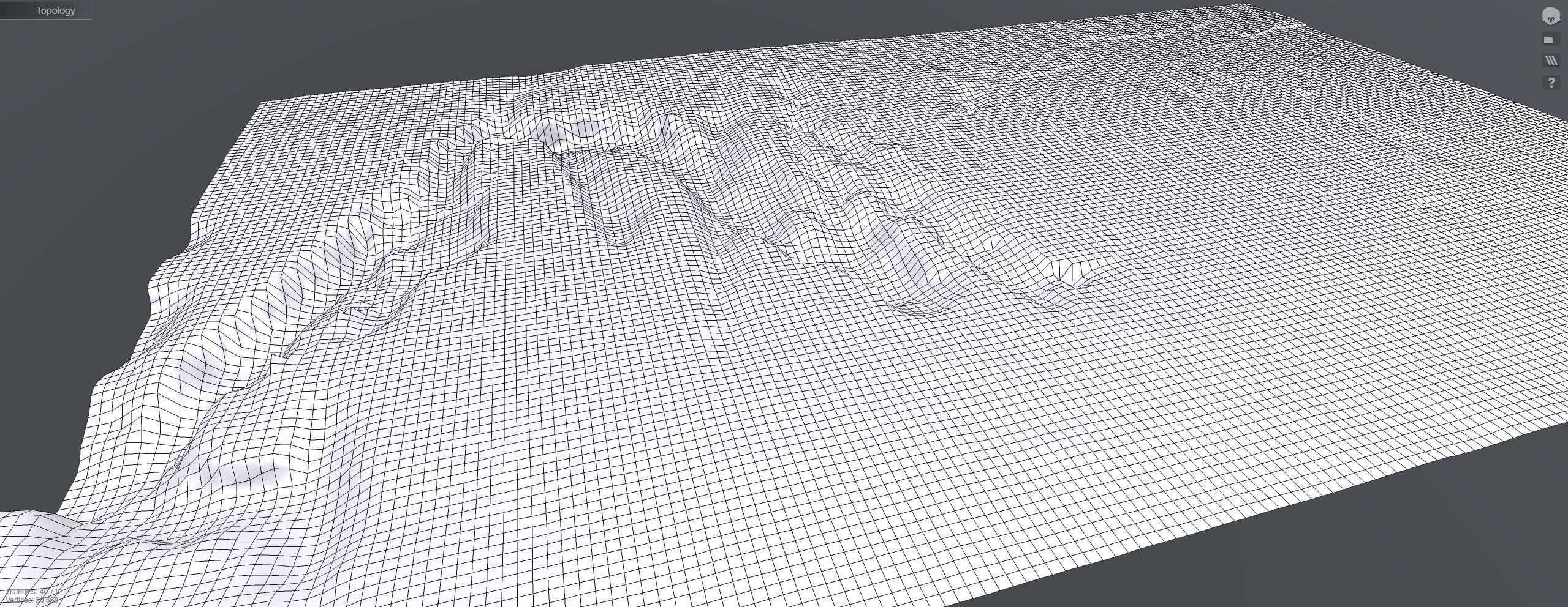 Landscape Victoria Falls 3D model_12