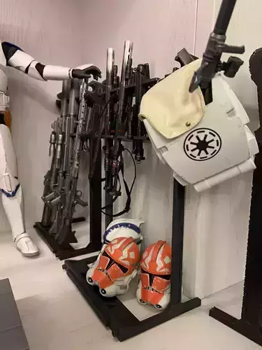 STAR WARS hottoys 12 inch arm-rack 