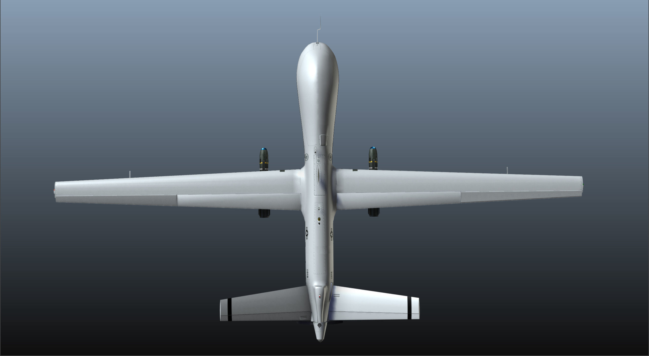 General Atomics MQ 9 Predator Reaper 3D model_11