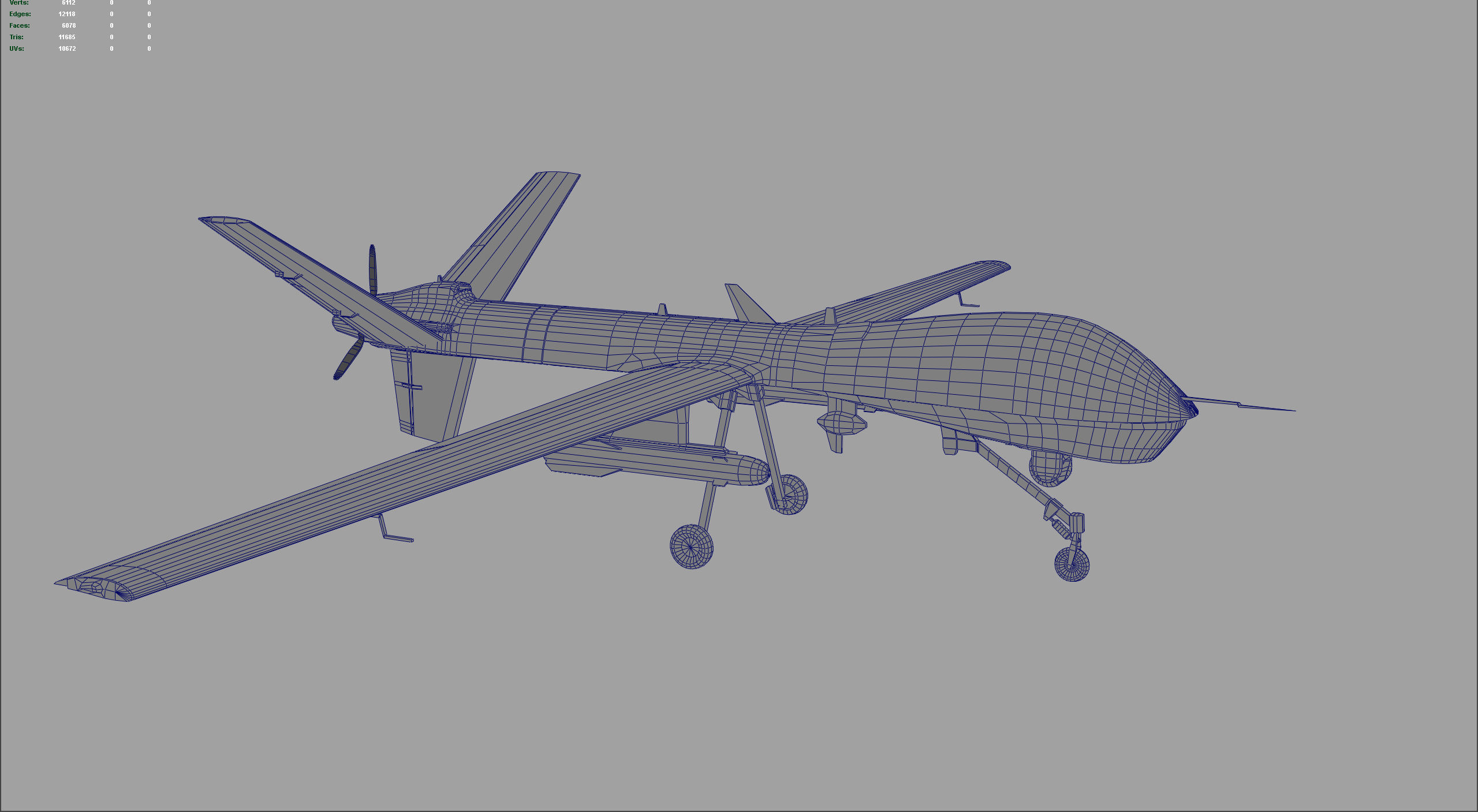 General Atomics MQ 9 Predator Reaper 3D model_30