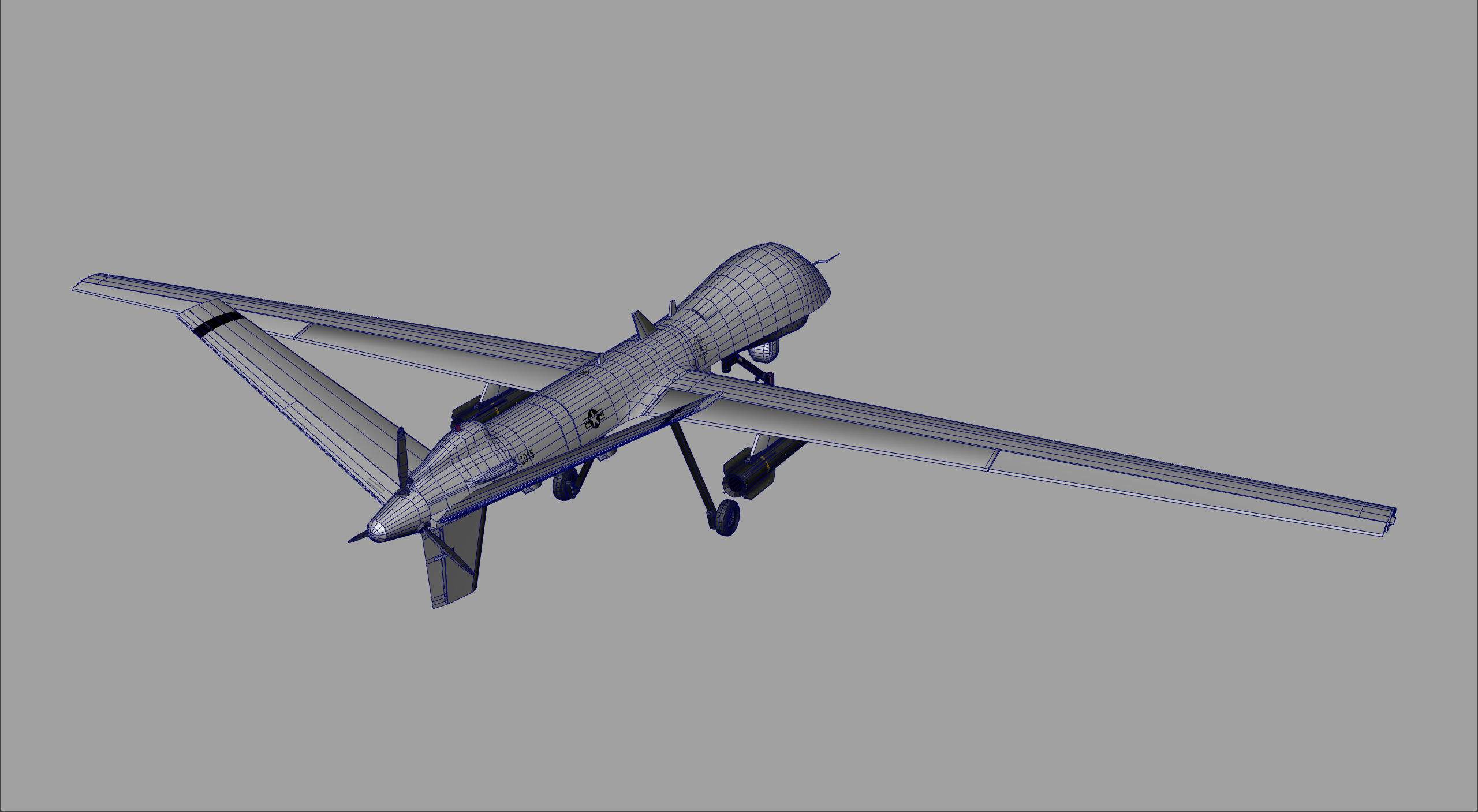 General Atomics MQ 9 Predator Reaper 3D model_33