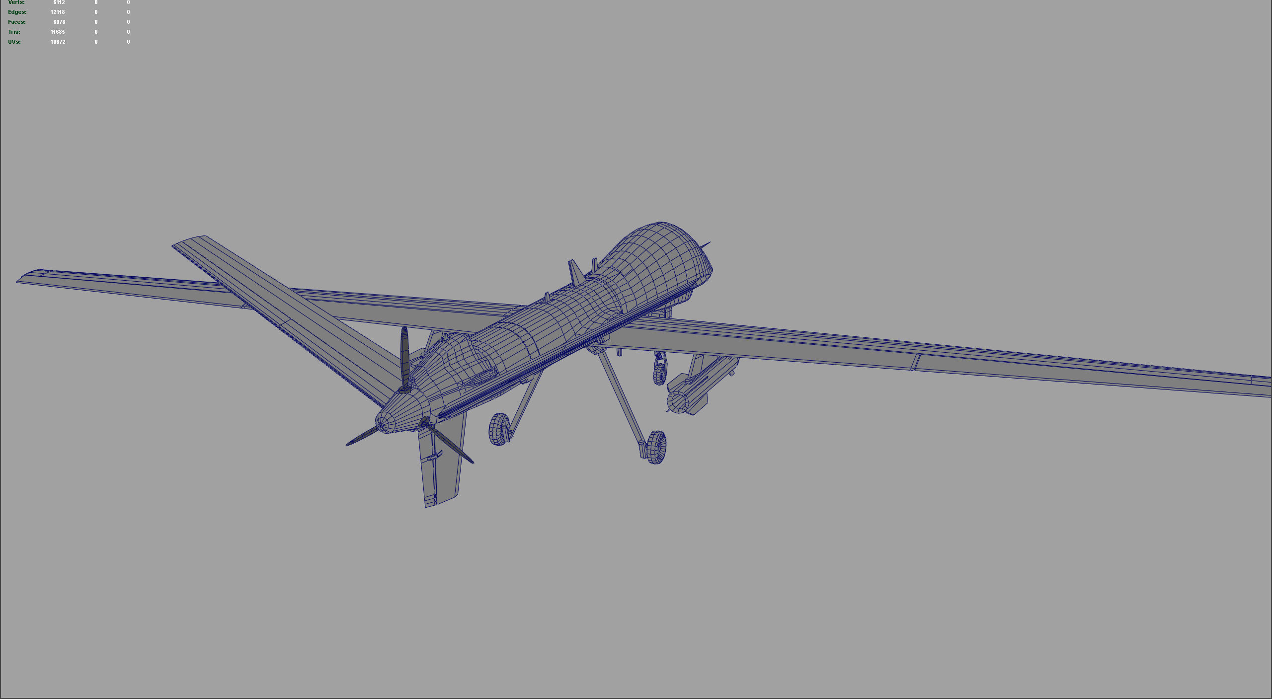 General Atomics MQ 9 Predator Reaper 3D model_29