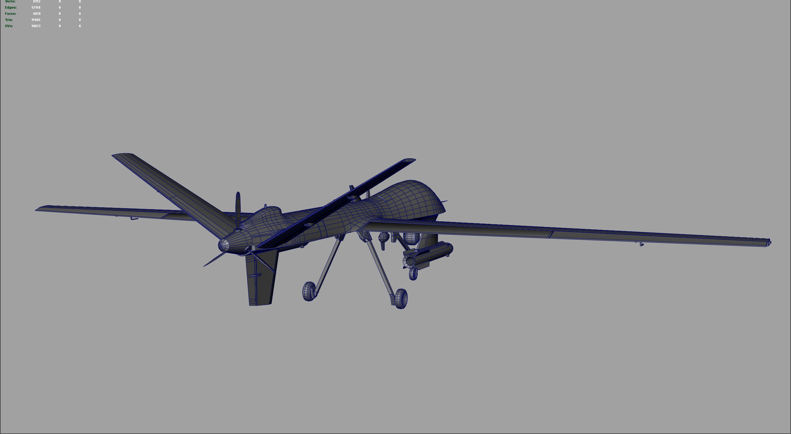 General Atomics MQ 9 Predator Reaper 3D model_25