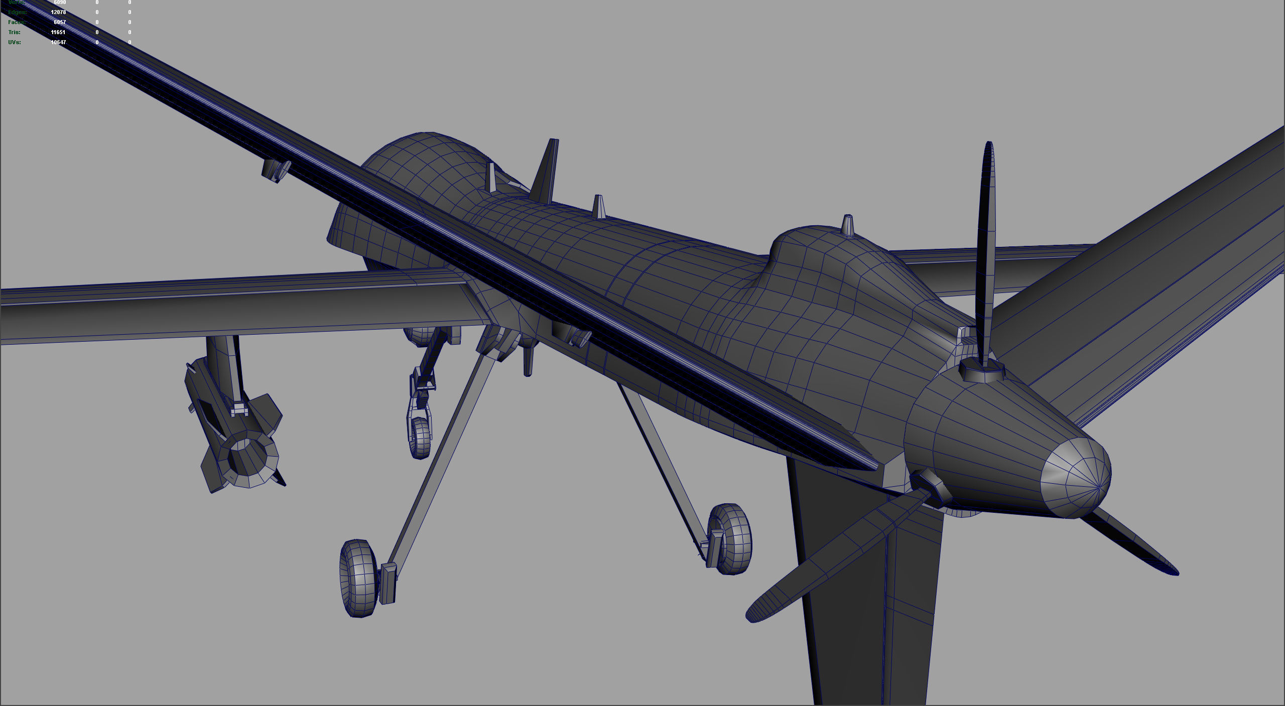 General Atomics MQ 9 Predator Reaper 3D model_27