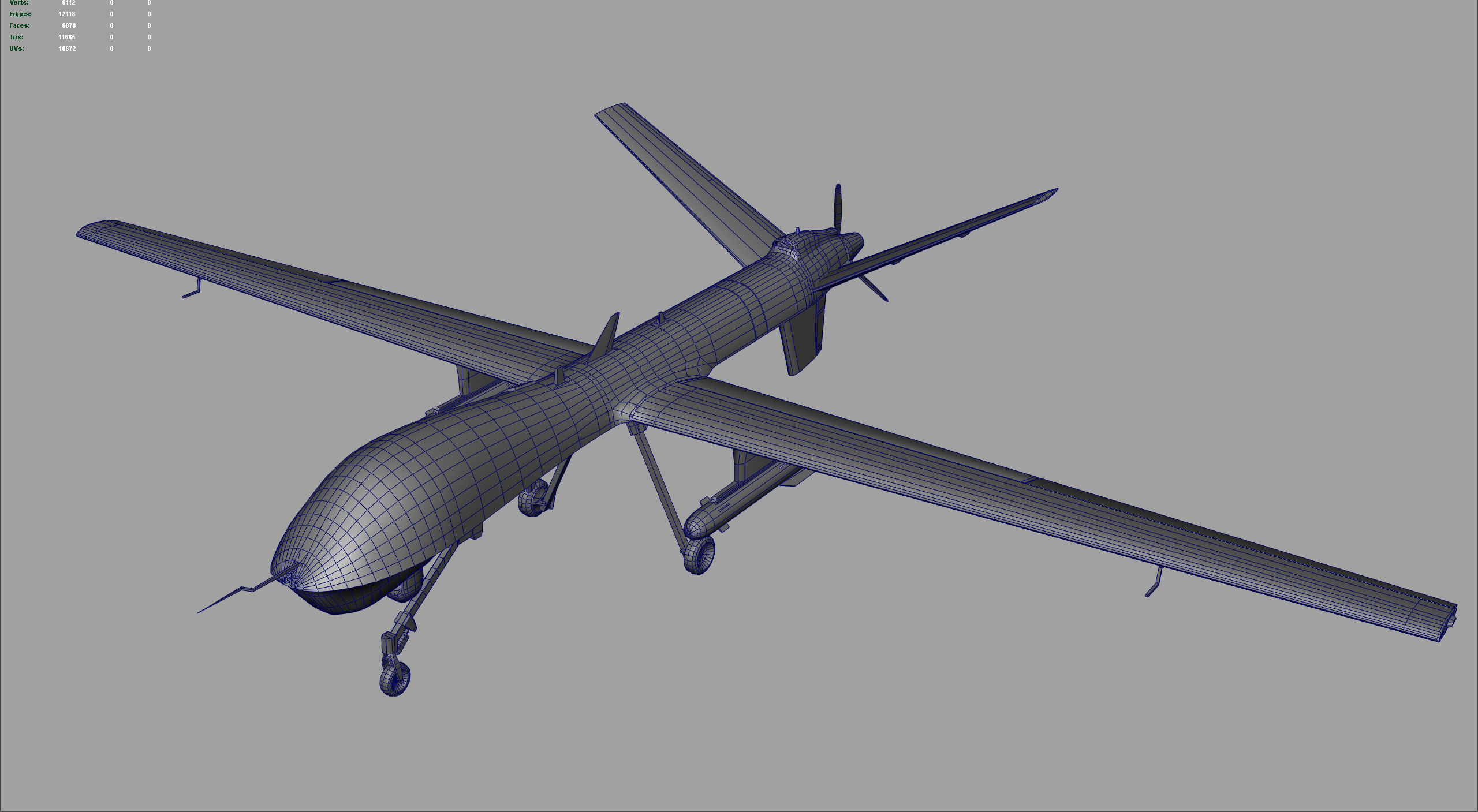 General Atomics MQ 9 Predator Reaper 3D model_23