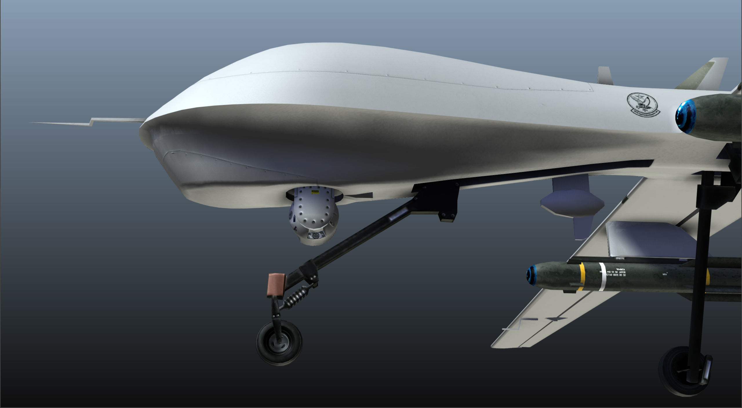 General Atomics MQ 9 Predator Reaper 3D model_12