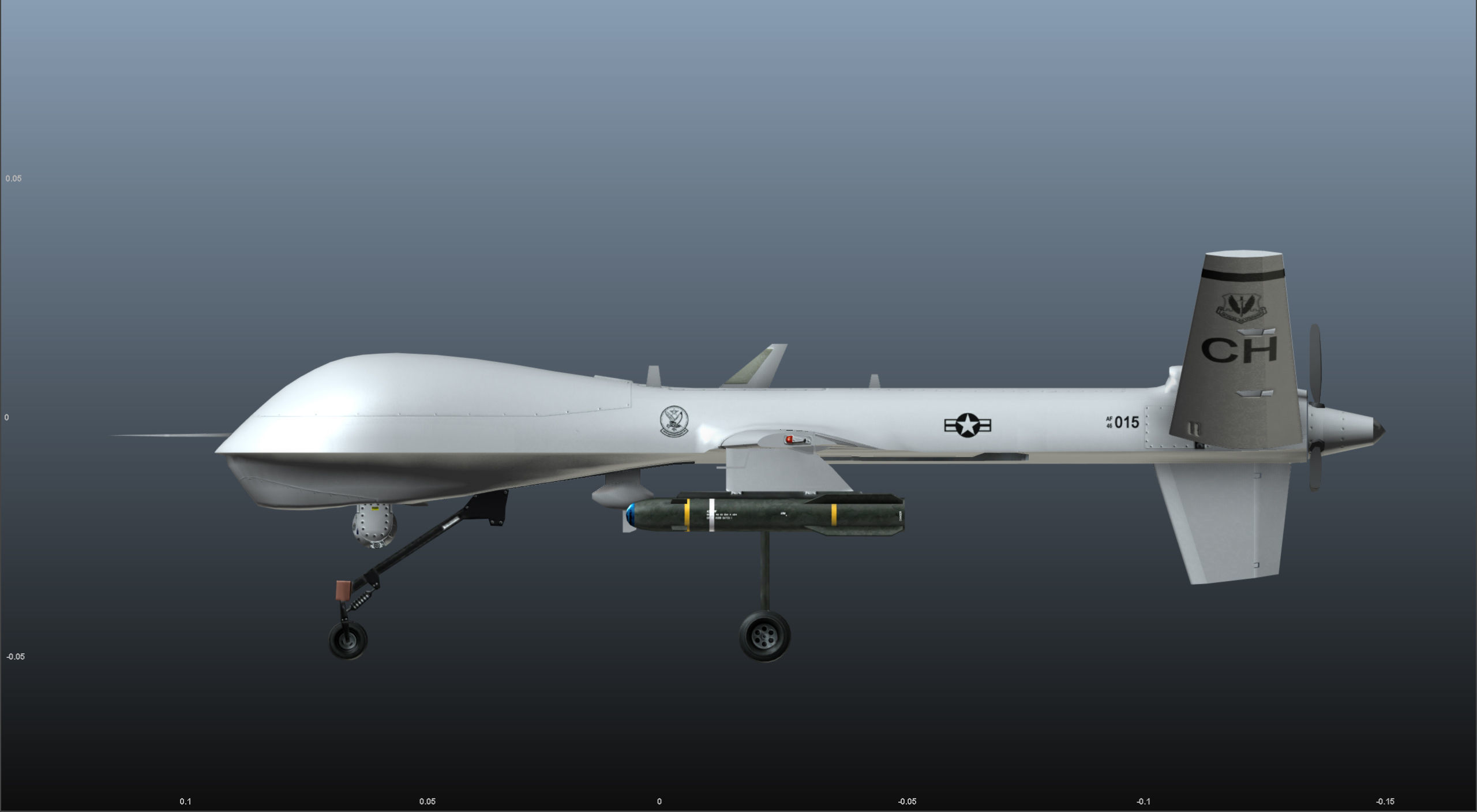 General Atomics MQ 9 Predator Reaper 3D model_18