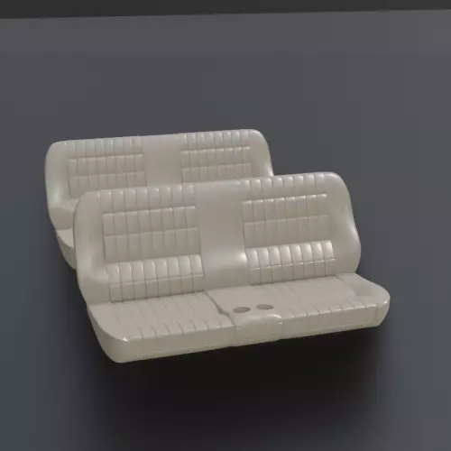 TRUCK BENCH SEAT WITH CUP HOLDER - 25AUG-S14 3D print model