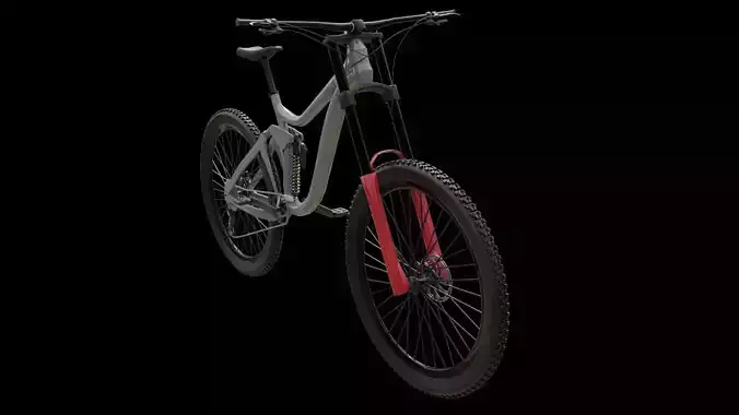 Mountain Bike MTB bicycle downhill 3D model