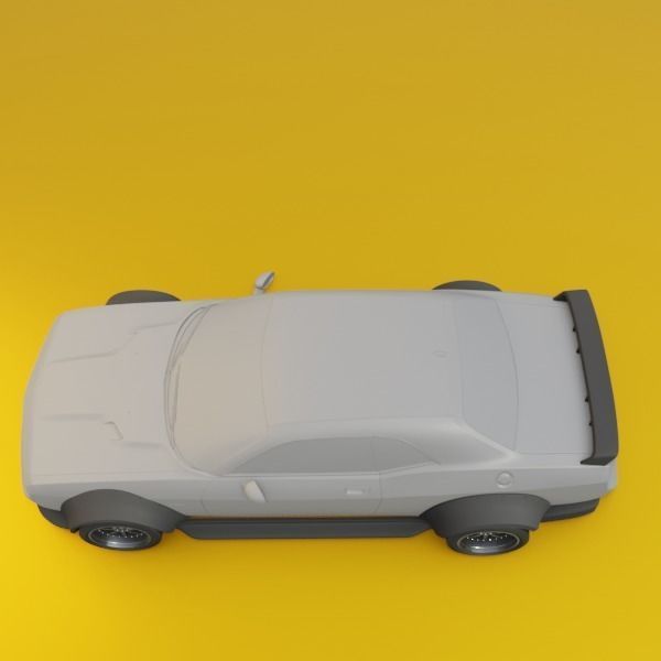DODGE CHALLENGER BODY KIT - 09SEPT-01 3D print model_4