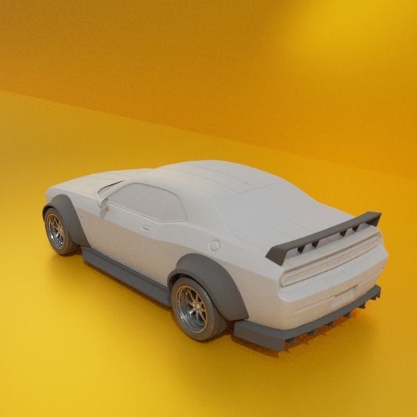 DODGE CHALLENGER BODY KIT - 09SEPT-01 3D print model_3