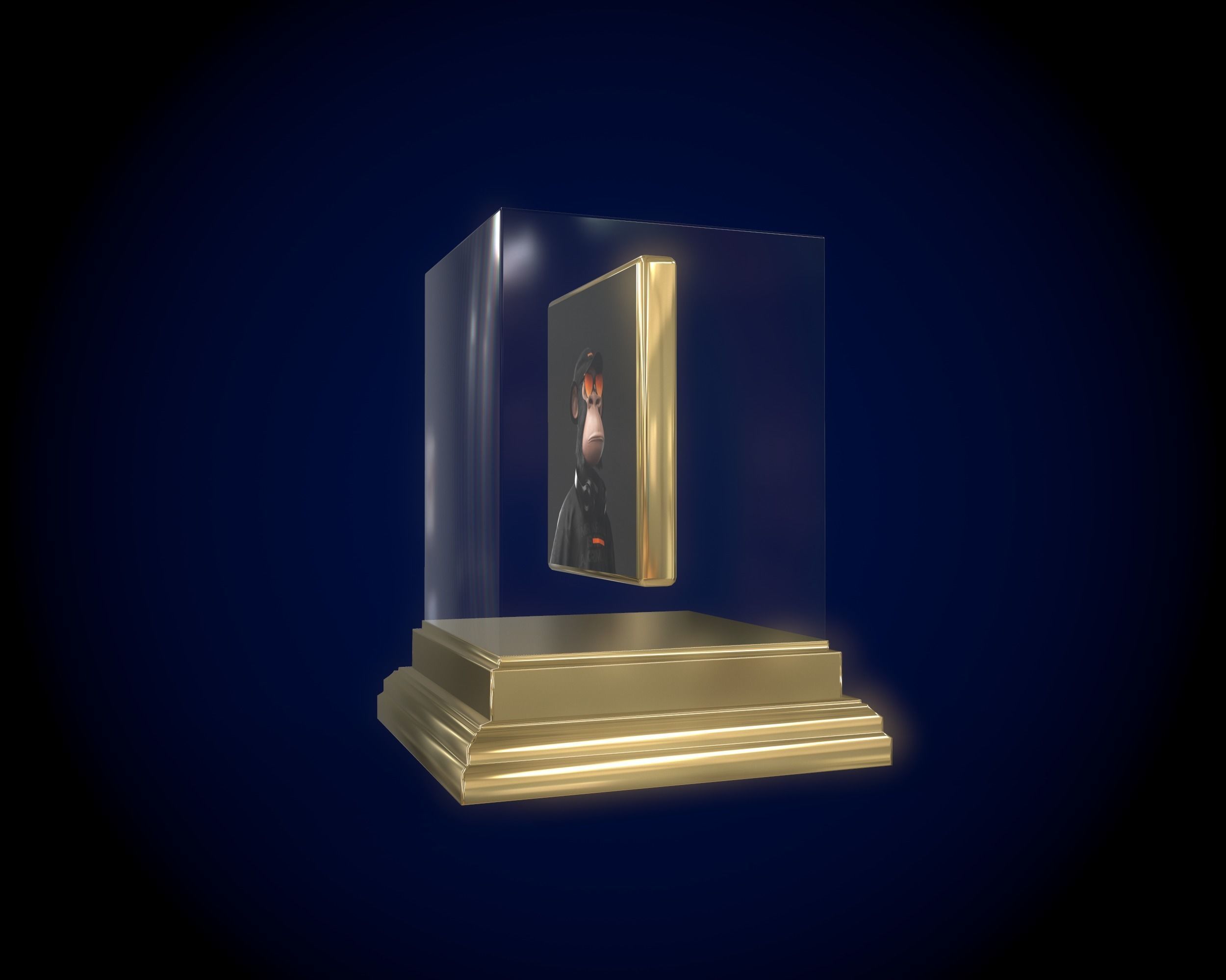 Hape Beast 5 Gold Club Low-poly 3D model_8