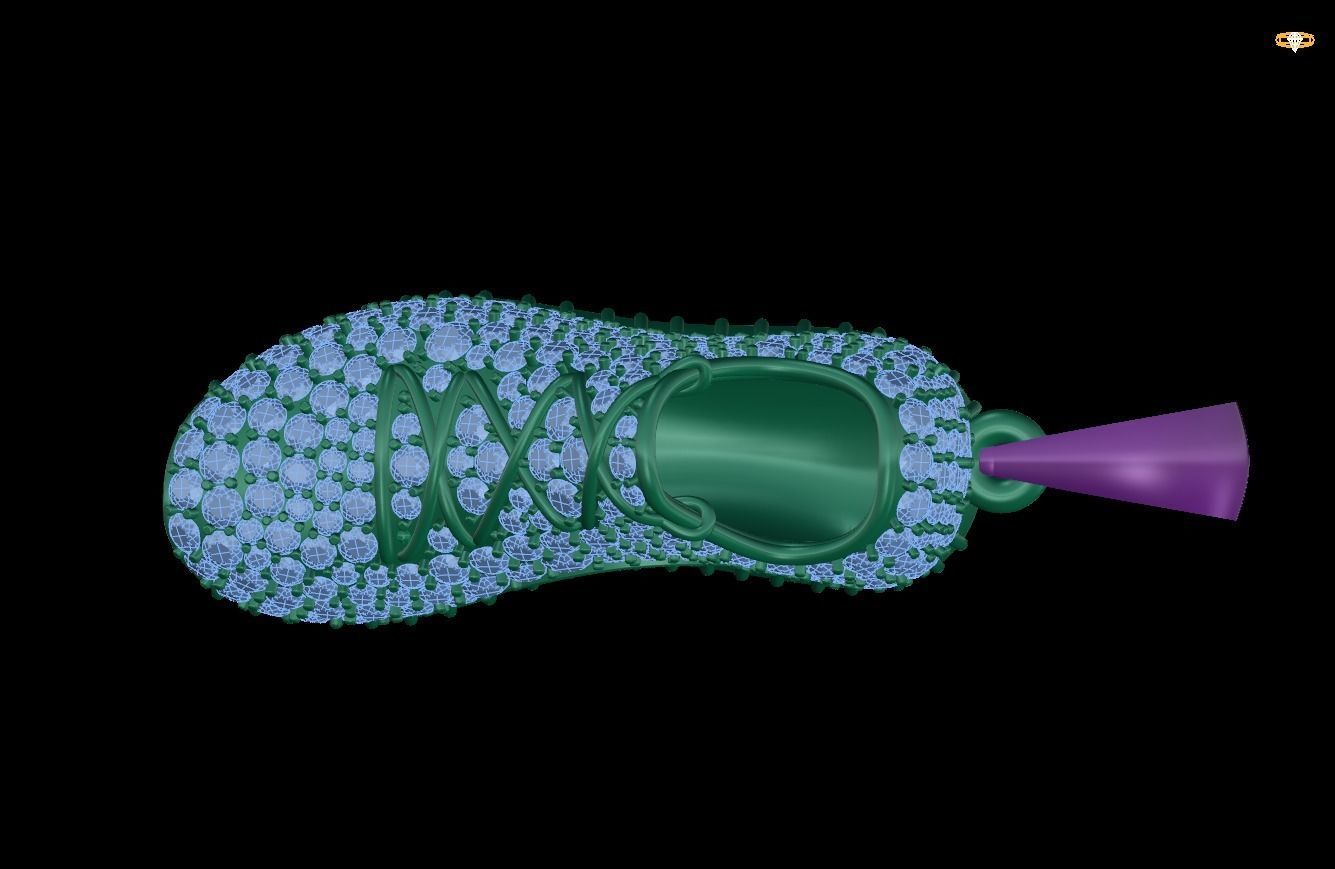 pendant adidas yeezy boost 3D print model_1