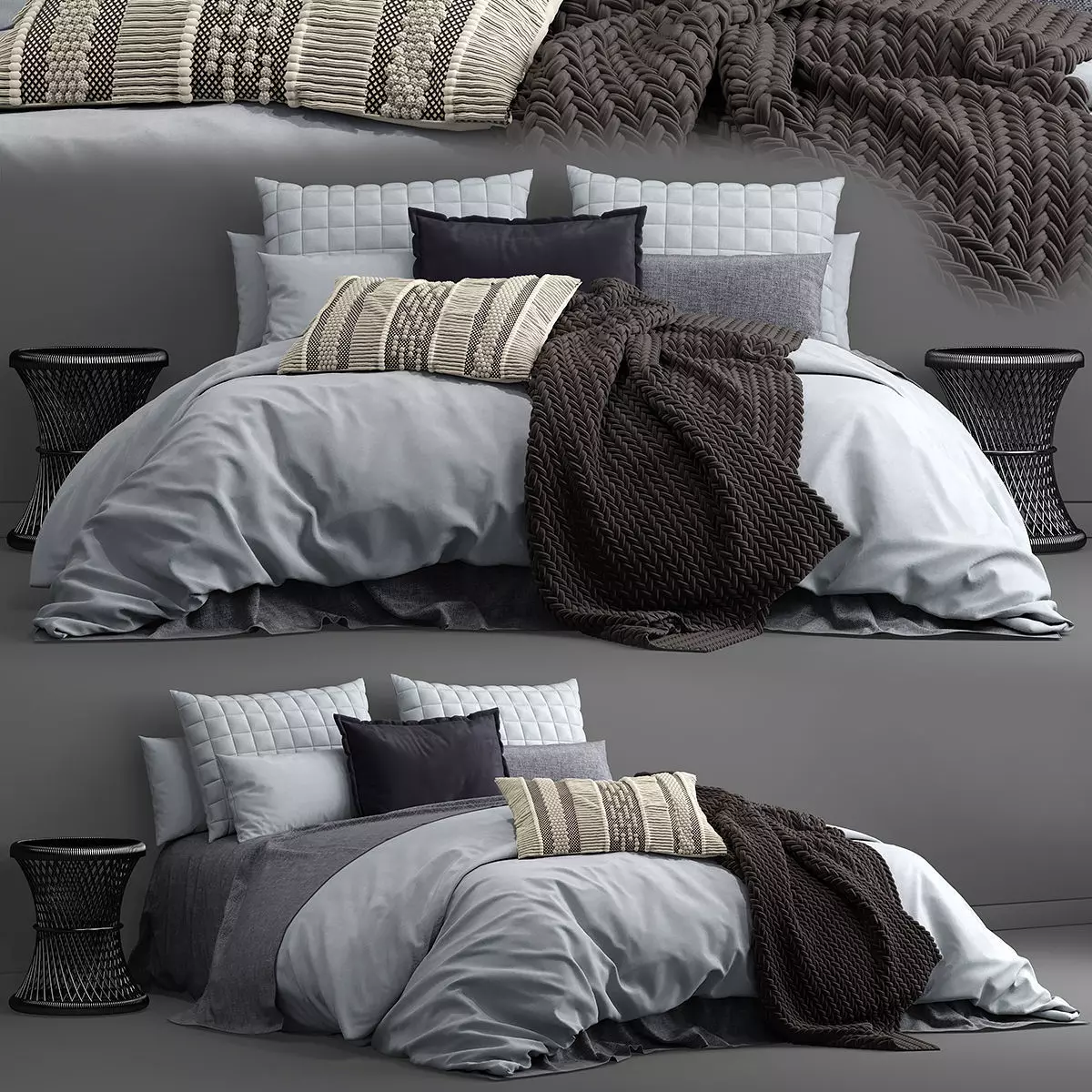 Photorealistic Bedding Adairs Australia 3D model_0