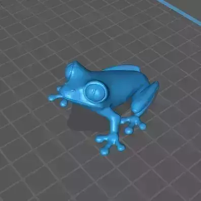 3D Printable Frog