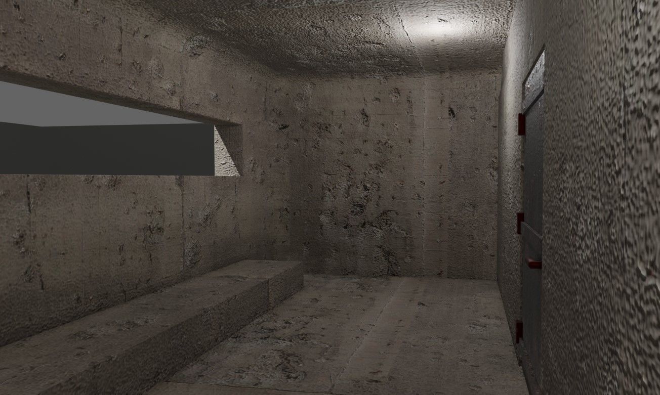 Bunker and Sand Bags - World War 3D model_10