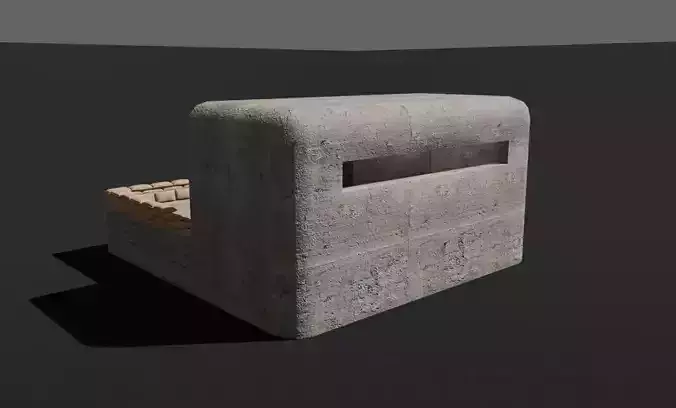 Bunker and Sand Bags - World War