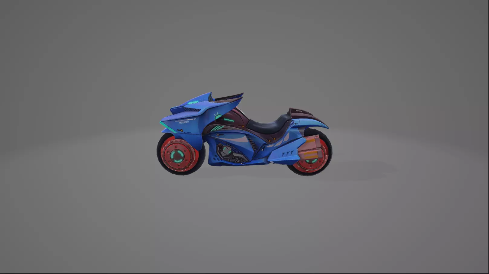 Motobike 3D model_0