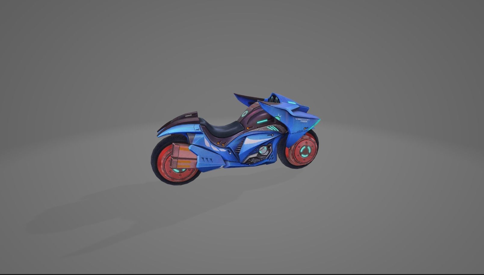 Motobike 3D model_2