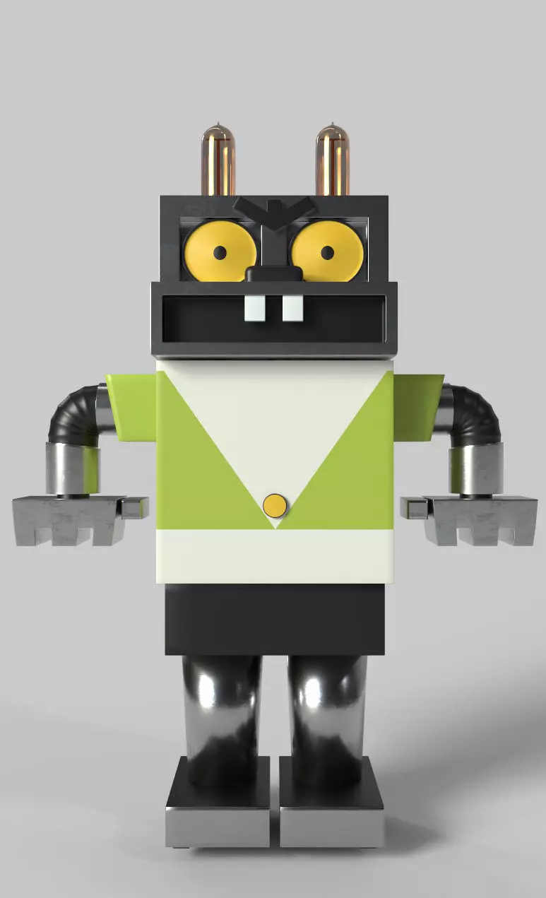 on fan values Free 3D model_0