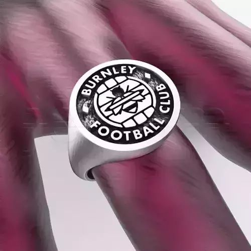 Burnley FC Ring England Football Fan 