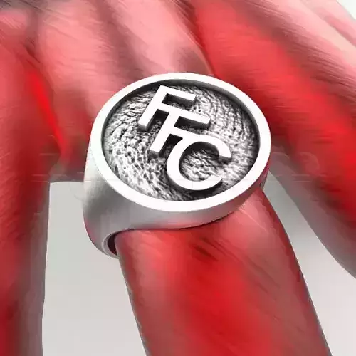 Fulham FC Ring England Football Fan  3D print model