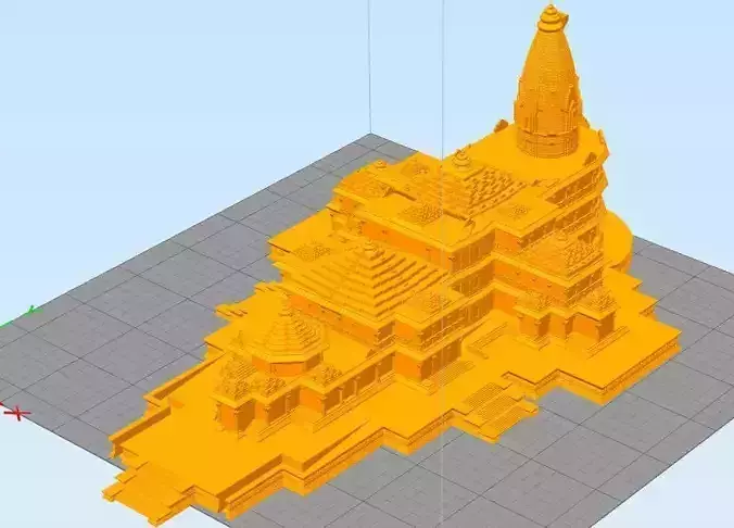 Ram Mandir 3D print model