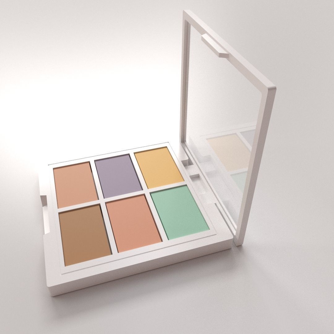 Concealer Palette 3D model_1