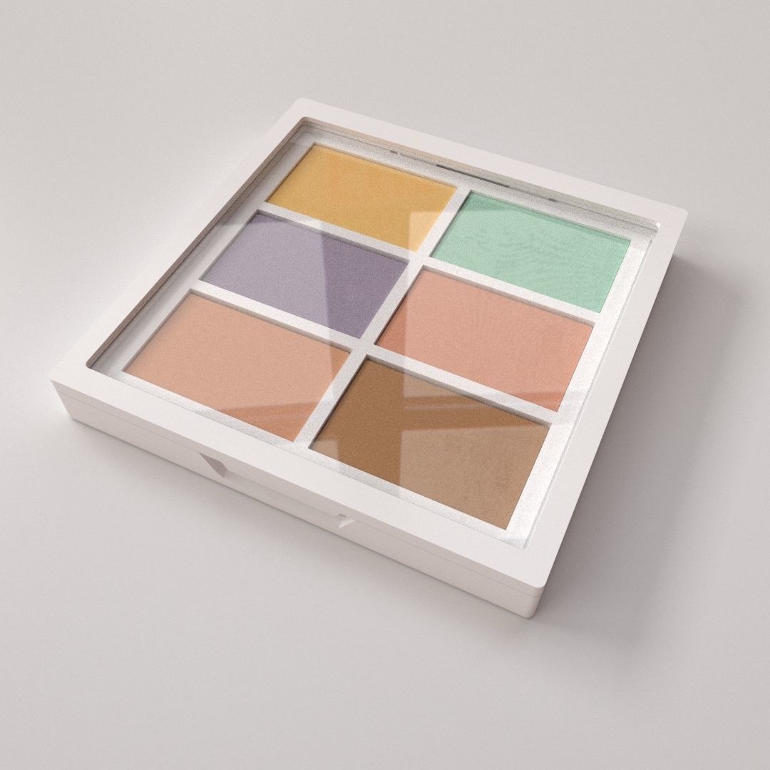 Concealer Palette 3D model_2