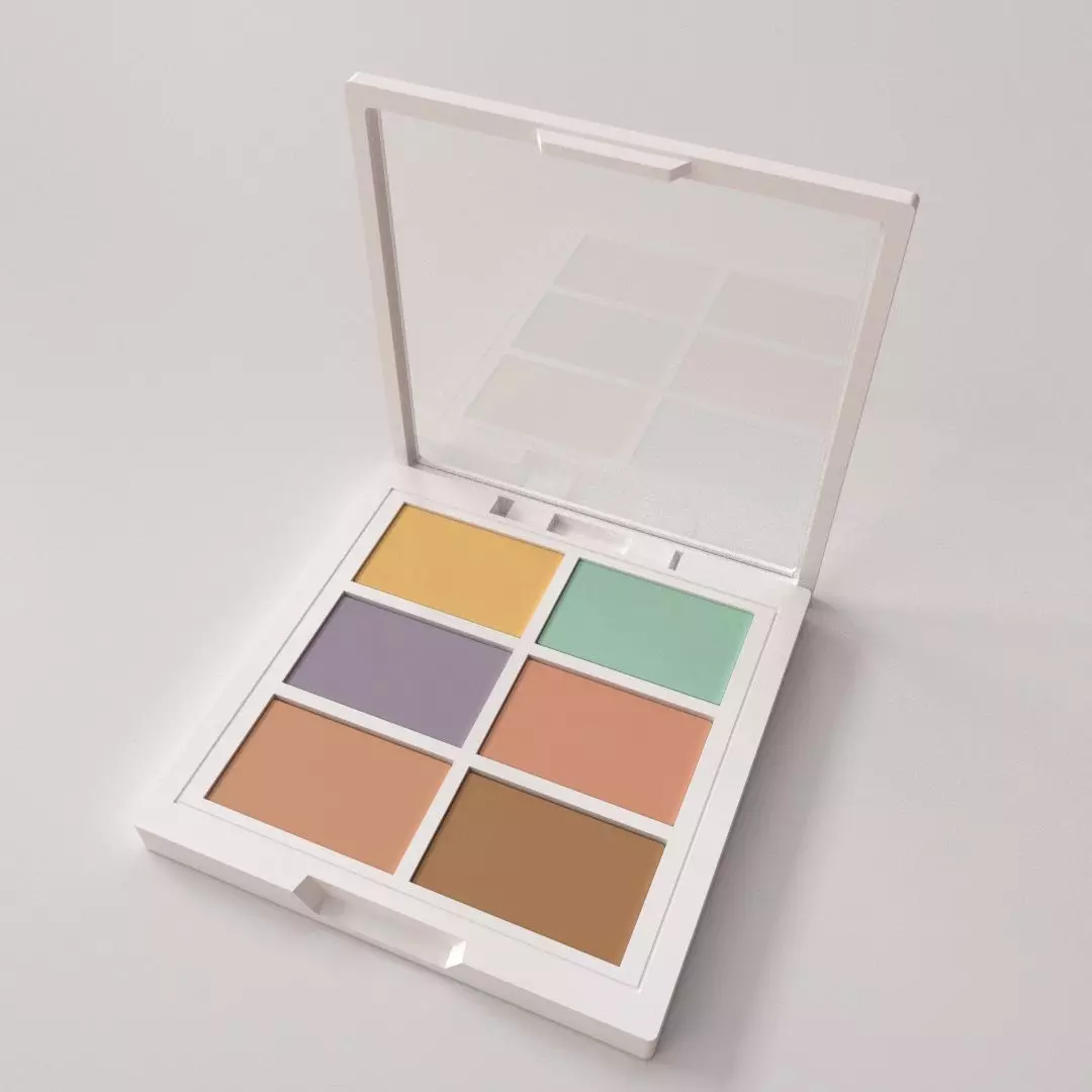Concealer Palette 3D model_0