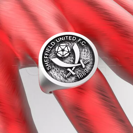 Sheffield United FC Ring England Football 3D print model