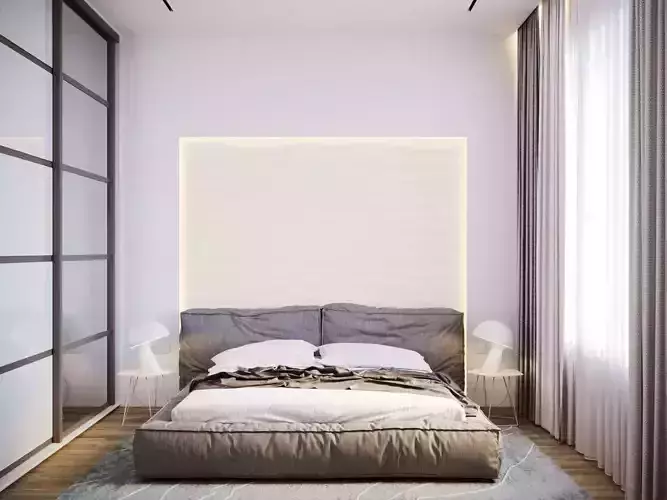 Bedroom 01 2017 3D Scene