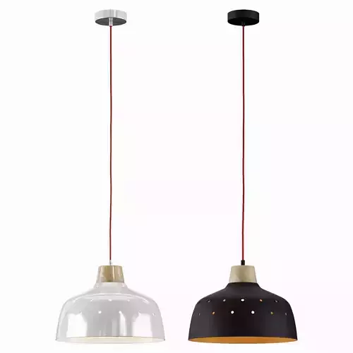 Bits lamp Low-poly 3D model