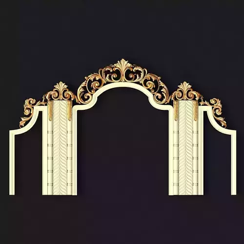 mirror gold ornate frame